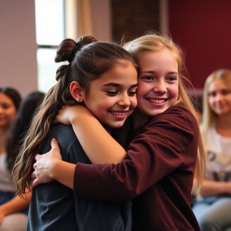 A mentor and her mentee